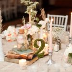 Centrotavola matrimonio shabby chic