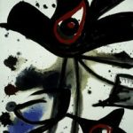 Joan Miró Oiseaux, 1973 Oil and acrylic on canvas, 115,5x88,5 cm © Successió Miró by SIAE 2017 Archive Fundació Pilar i Joan Miró a Mallorca © Joan Ramón Bonet & David Bonet