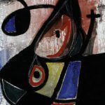 Joan Miró Untitled, 1975-77 ca Oil and chalk on canvas, 92x73 cm © Successió Miró by SIAE 2017 Archive Fundació Pilar i Joan Miró a Mallorca © Joan Ramón Bonet & David Bonet