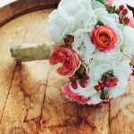Bouquet red&white