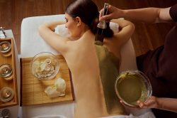 Maschera corpo ai semi di zucca