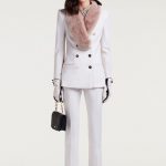 Tailleur con ecopelliccia by Elisabetta Franchi