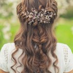 Trecce morbide con fiori