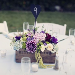 Centrotavola shabby chic.