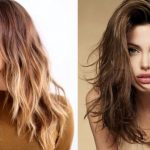 Taglio lungo scalato con frangia