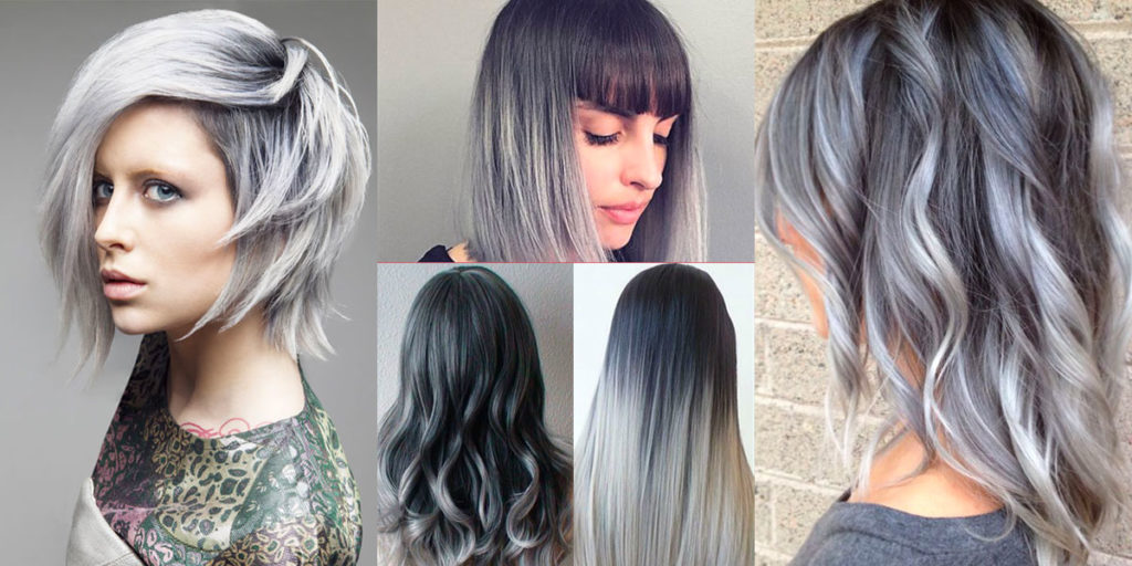 Capelli grigi i tagli corti e lunghi UnaDonna