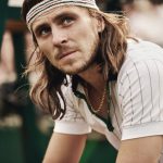 Bjorn Borg (Sverrir Gudnason) nel film di Janus Metz