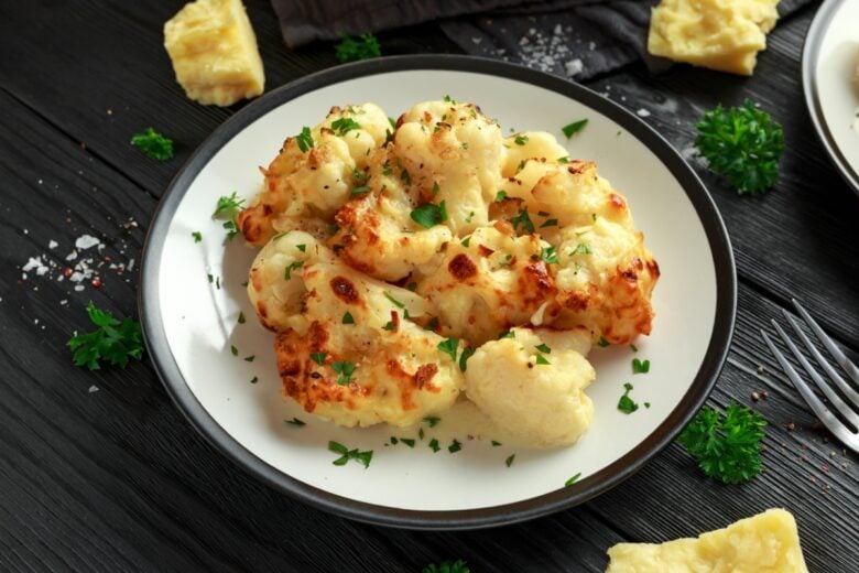 Cavolfiore gratinato al parmigiano