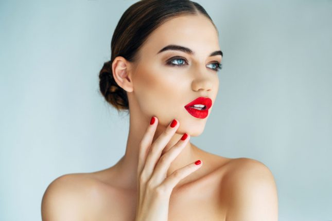 Trucco occhi azzurri
