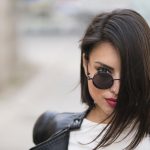 Shag bob liscio scalato sulla nuca