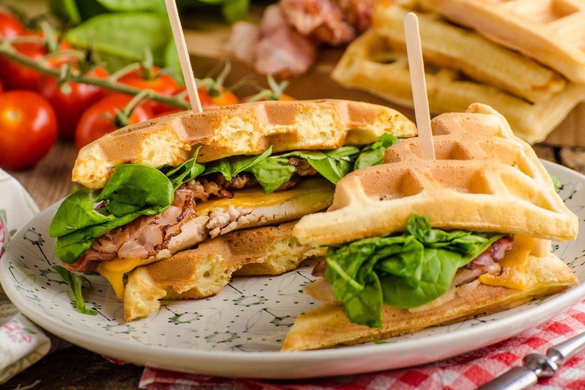Waffel salati