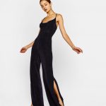 Jumpsuit in filo lamé by Bershka