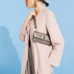 Completo beige Giorgio Armani alla MFW FW 2018-2019