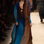 Abito Roberto Cavalli alla MFW FW 2018-2019