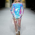 PVC e paillettes per Balmain alla PFW 2018-2019