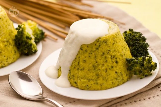 Flan Di Broccoli Con Fonduta Di Parmigiano Unadonna
