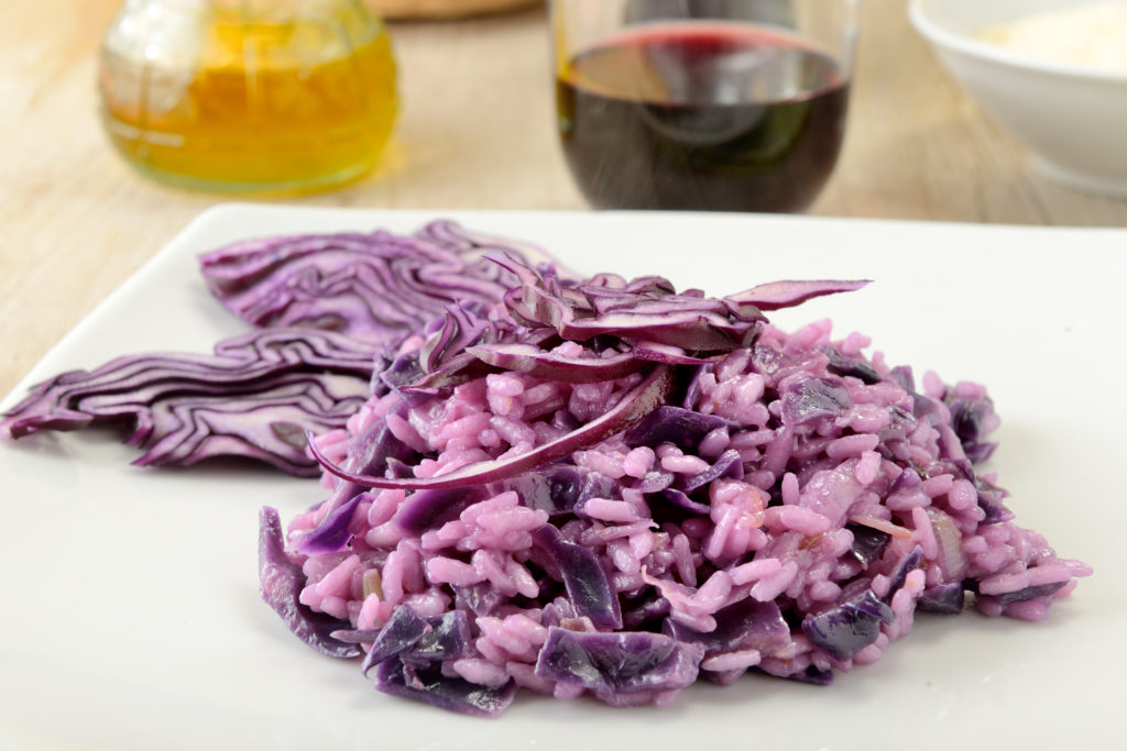 Risotto con la verza rossa | UnaDonna