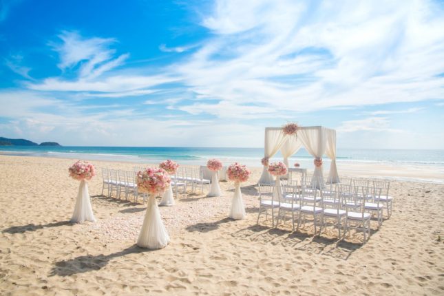 Matrimonio sulla spiaggia