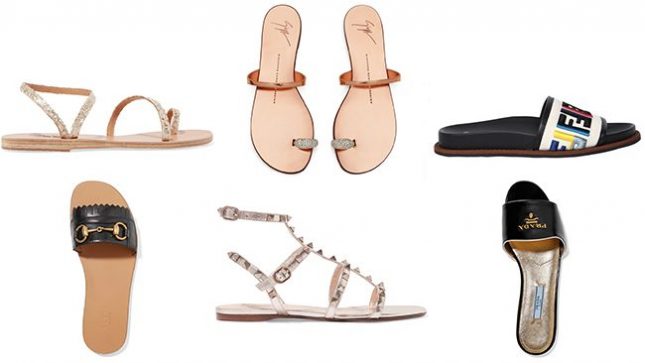 Sandali flat estate 2018