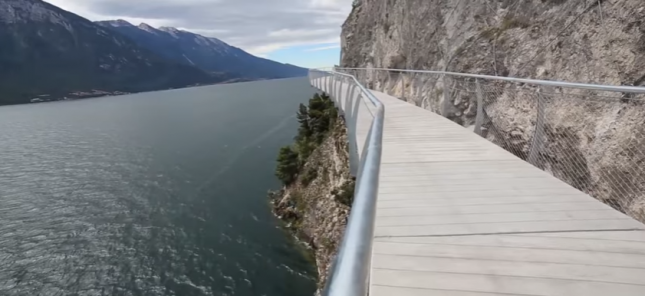 Pista ciclabile lago di garda
