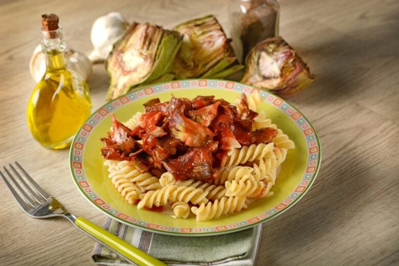 Carciofi al sugo