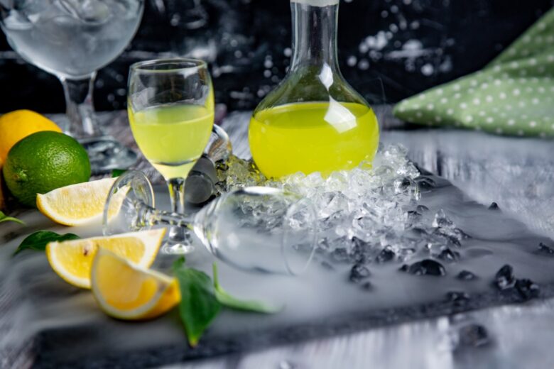 Limoncello verde speziato
