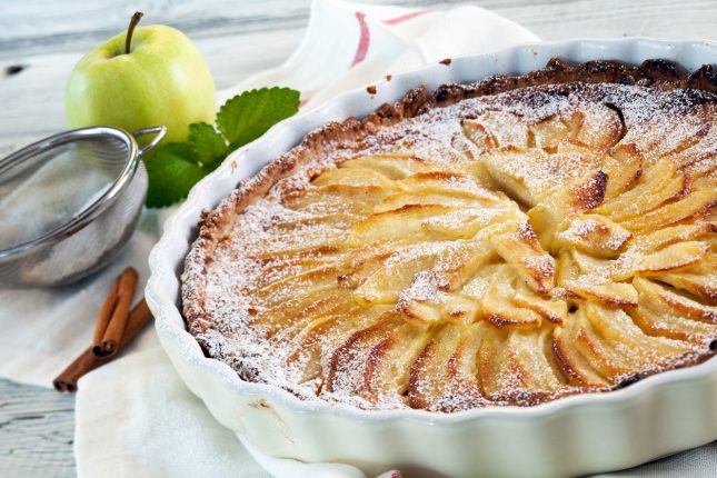Torta di mele e mascarpone