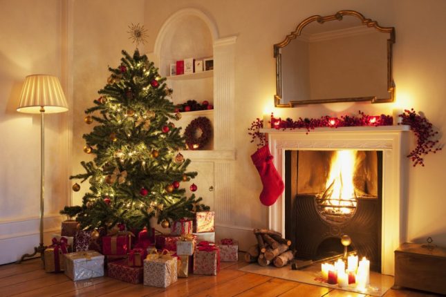 Arredare casa per il Natale.
