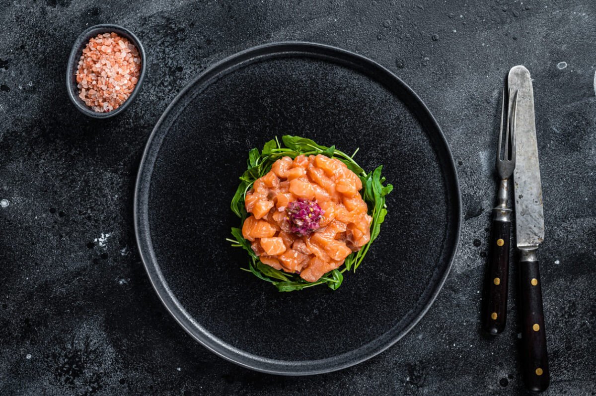 tartare di salmone