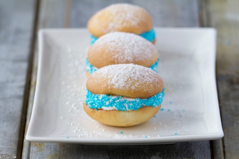 Whoopie pies al gusto di limone