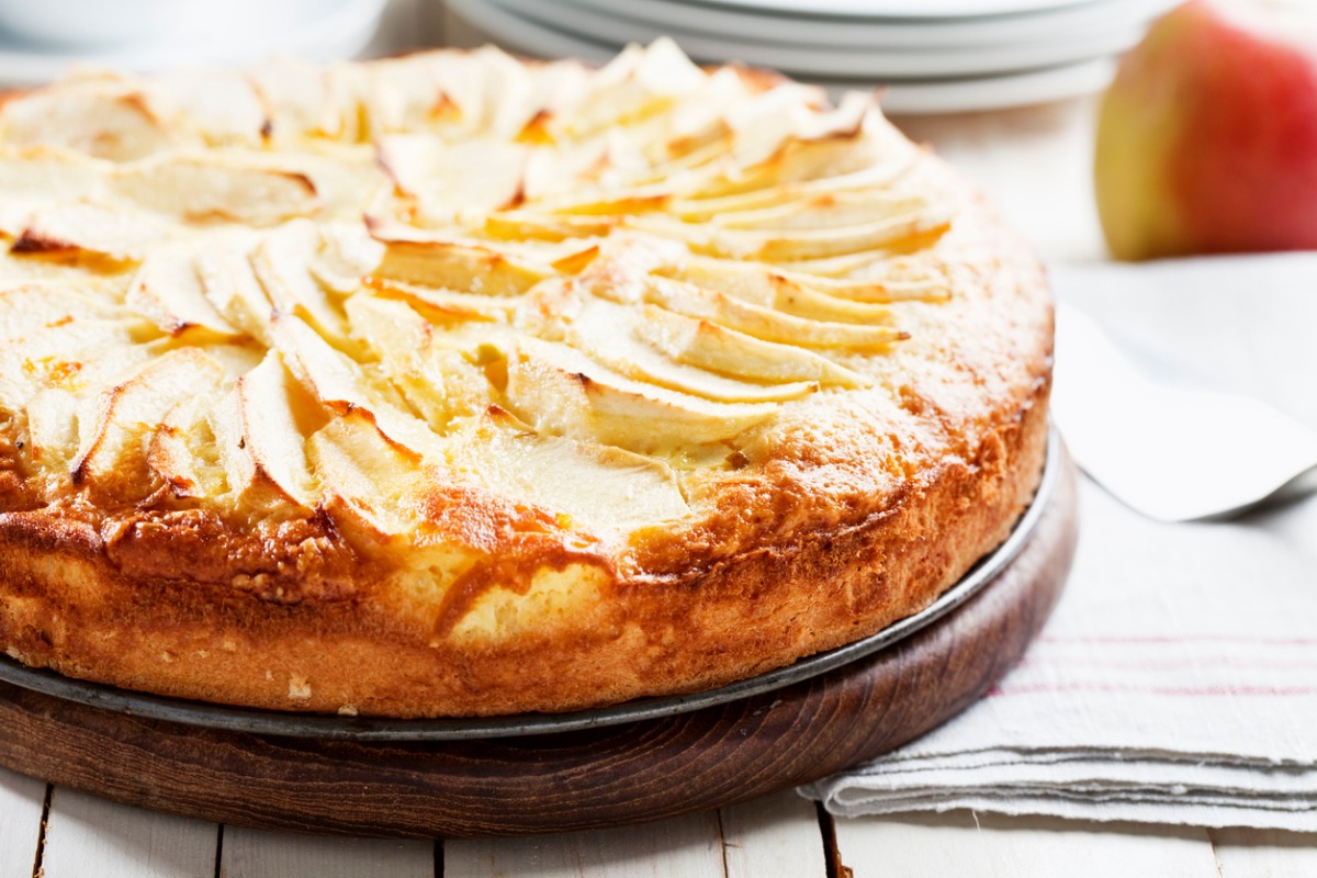 Torta di mele e yogurt