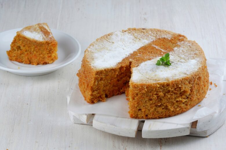 Torta di carote e yogurt