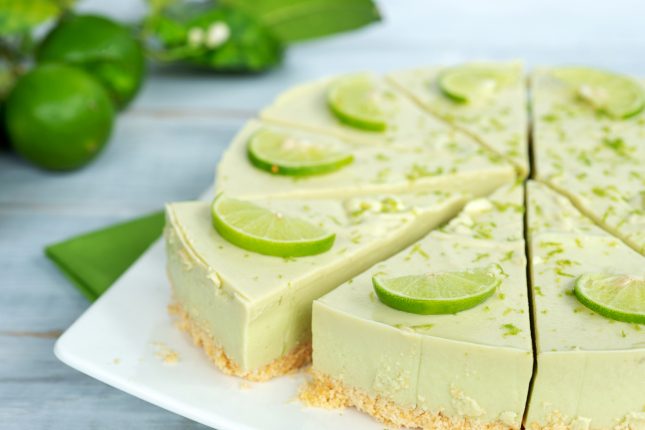 Avocado cheesecake