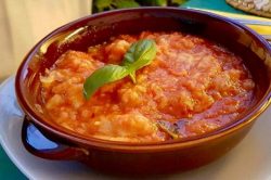Pappa pomodoro e funghi