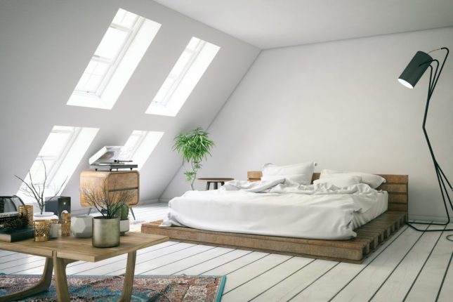 Mansarda cozy design