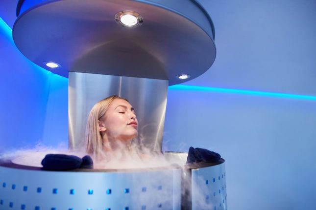 Crioterapia, cabina singola