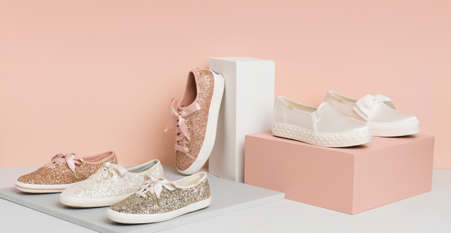 bridal sneakers glitter
