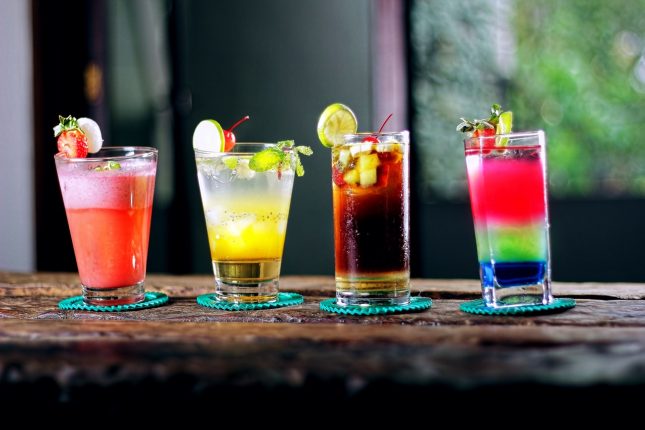 Cocktail analcolici alla frutta semplici