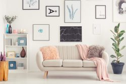 Sofa elegante.