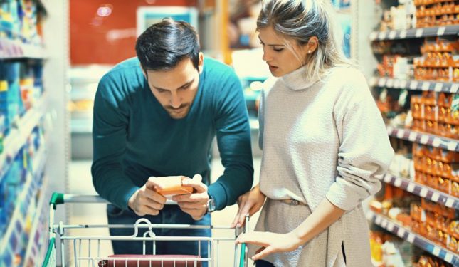 Leggere l'etichetta al supermercato