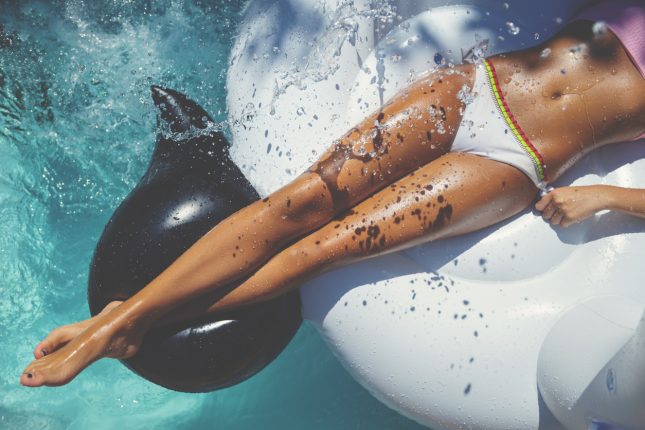 Abbronzatura gambe