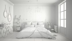 Total white casa: i punti di forza dell'arredamento bianco
