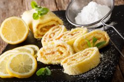 Ricetta girelle al limone con limoncello
