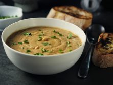 Zuppa di ceci e castagne