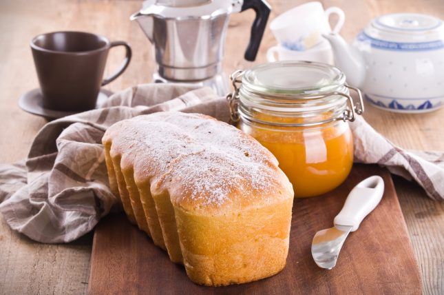 Plumcake all'arancia