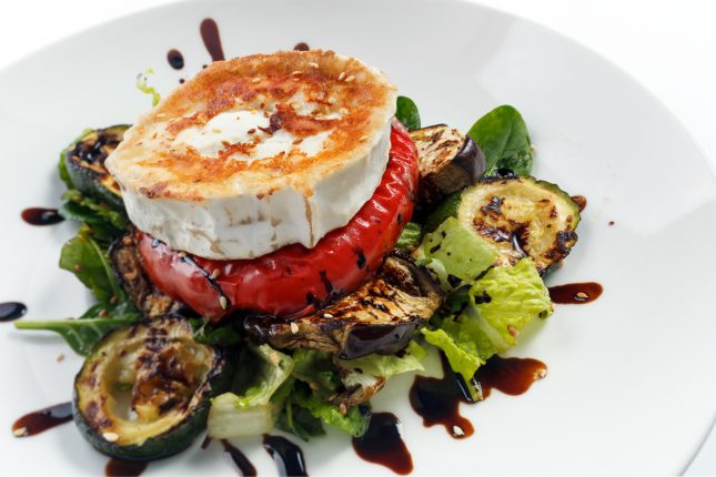 Ricetta verdure con scamorza grigliata