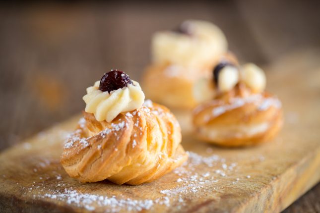 Zeppole al forno