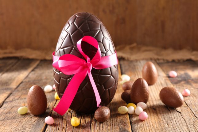 Uovo di Pasqua senza lattosio