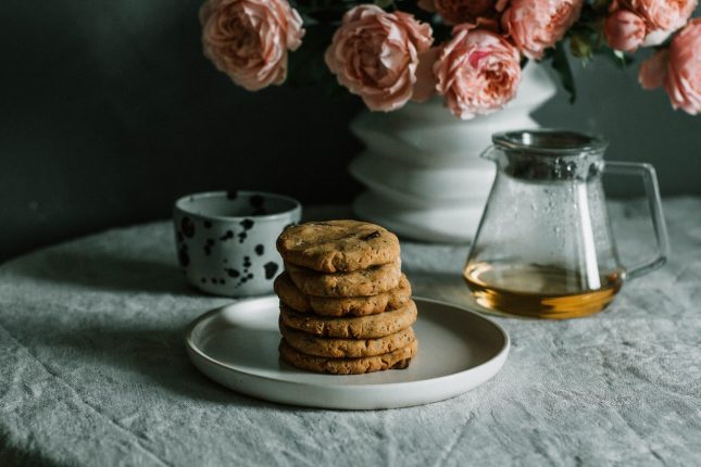 Cookies light con gocce di cioccolato