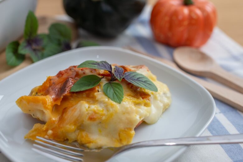 Lasagna zucca e gorgonzola